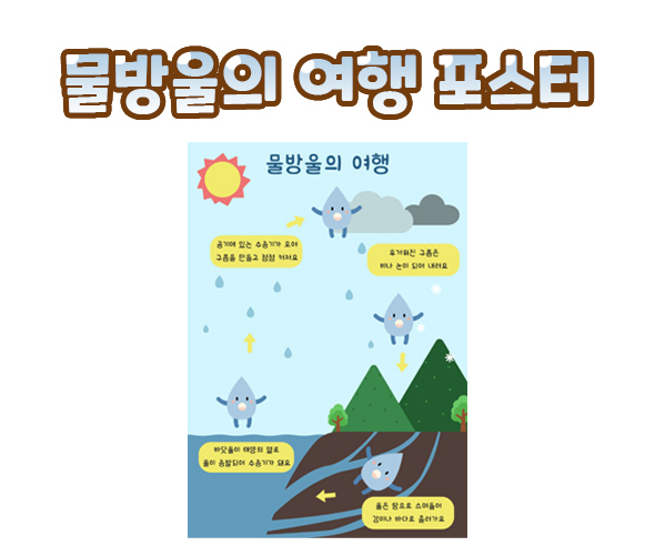 물방울의여행포스터