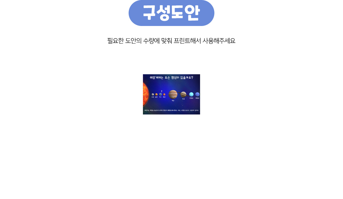 태양계포스터