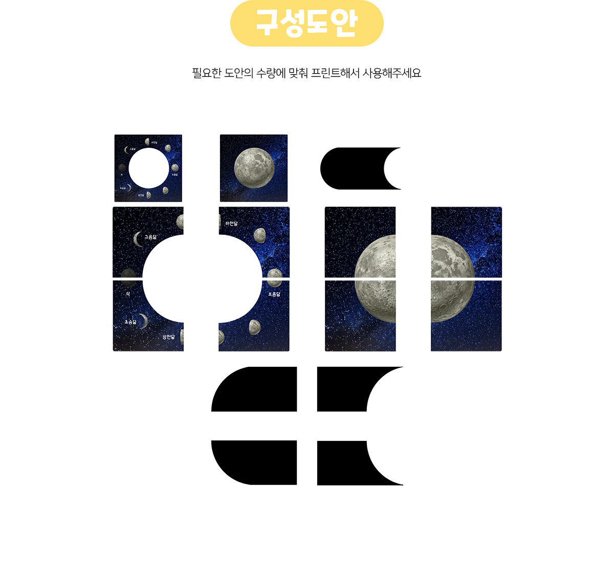 달의위상변화관찰놀이