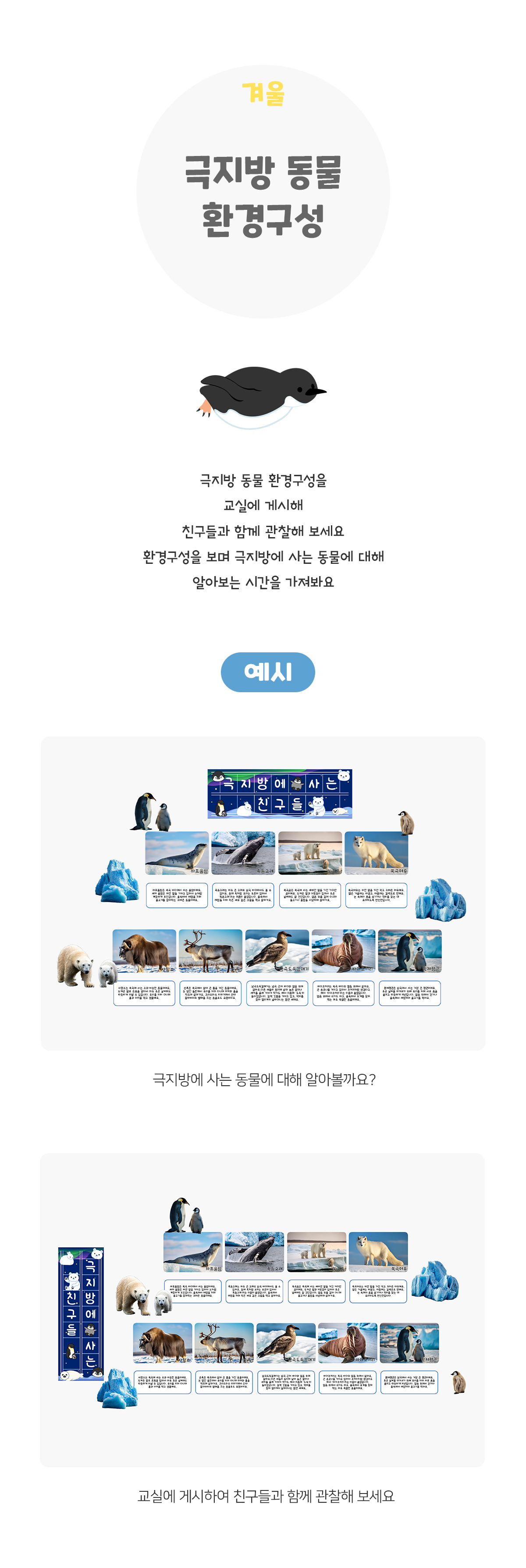 극지방동물환경구성