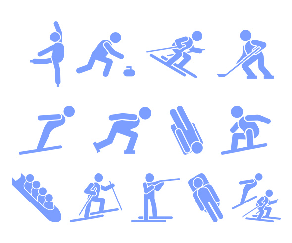 동계 올림픽 픽토그램