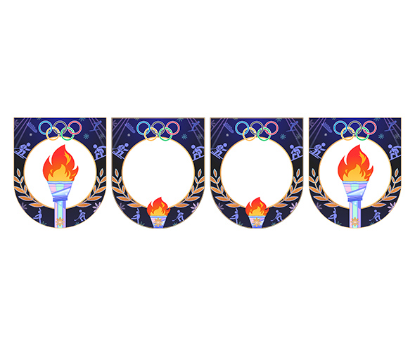 [개별도안] OLYMPICS 가랜드