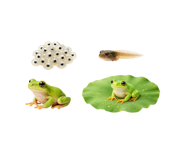 개구리 성장 과정