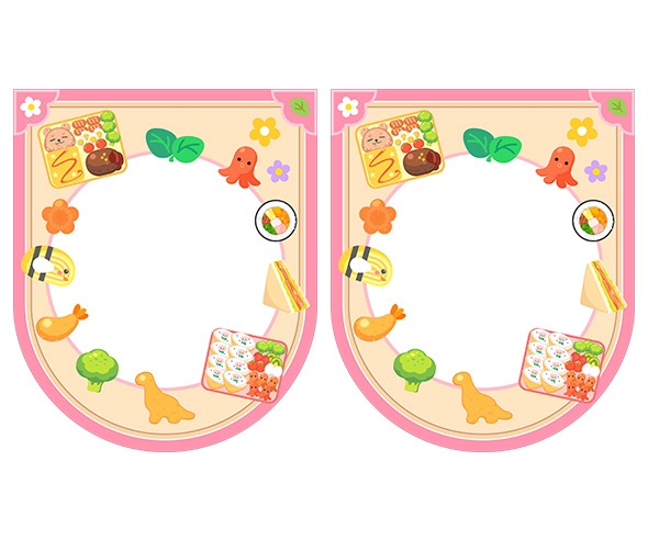 [개별도안] 봄봄 도시락 가게 가랜드