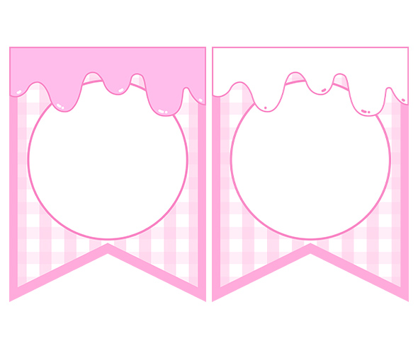 [개별도안] 케이크 가게 가랜드