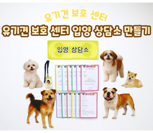 유기견 보호 센터 입양 상담소 만들기