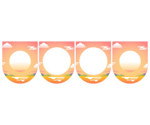 [개별도안] 새해 복 많이 받으세요 가랜드