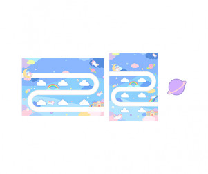 우리 반은 어디에 (유니콘) (문구없음)