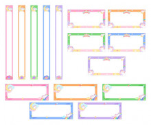 작품 모음집 이름표 (유니콘)