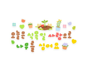 오늘은 식목일 사랑으로 나무를 심어요 레터링