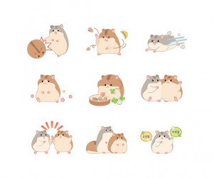 우리들의 약속 햄스터