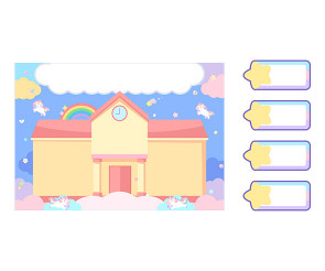 출석판(학교) (문구없음)