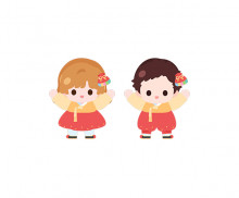 한복 입은 아이