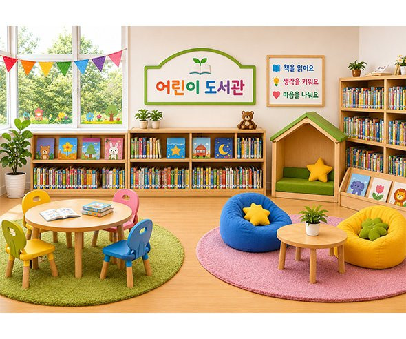 도서관 배경