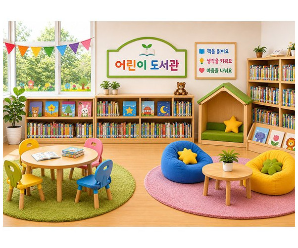 도서관 배경