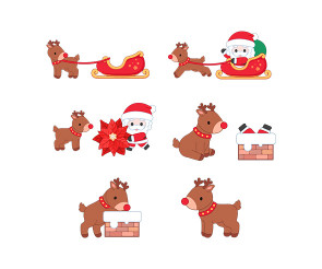 산타클로스와 루돌프