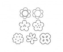 꽃 색칠 모음