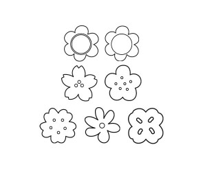 꽃 색칠 모음