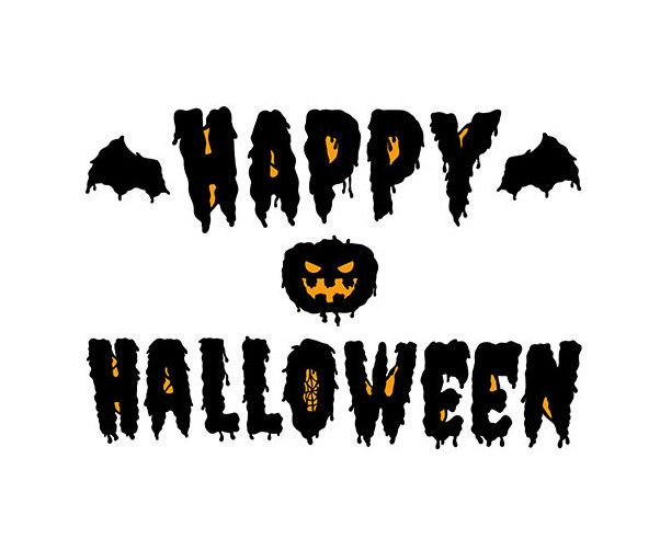 HAPPY HALLOWEEN 레터링