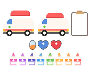 투약함(구급차) (문구없음)