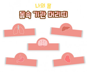 몸속 기관 머리띠
