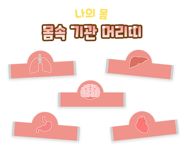 몸속 기관 머리띠