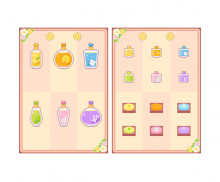 봄향기 가게 메뉴판 (문구없음)