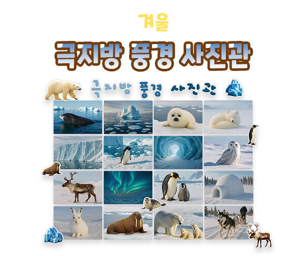 극지방 풍경 사진관