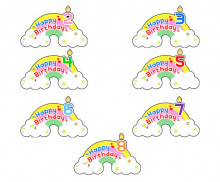 생일 토퍼