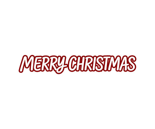 Merry Christmas 글씨