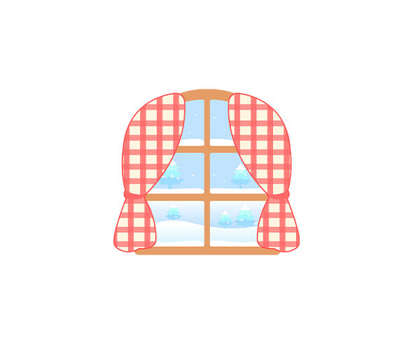 겨울 창문