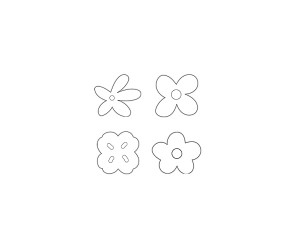 꽃 색칠 모음