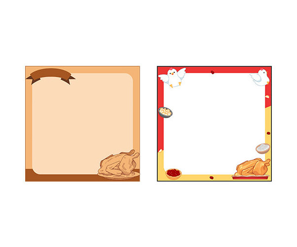 전기구이 통닭 메모지
