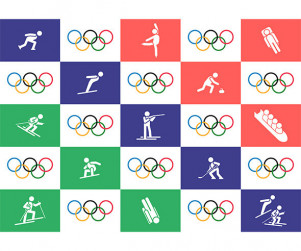 동계 올림픽 포토월