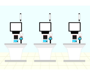 생활용품 가게 배경