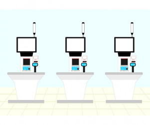 생활용품 가게 배경