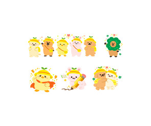 신학기 응원 동물