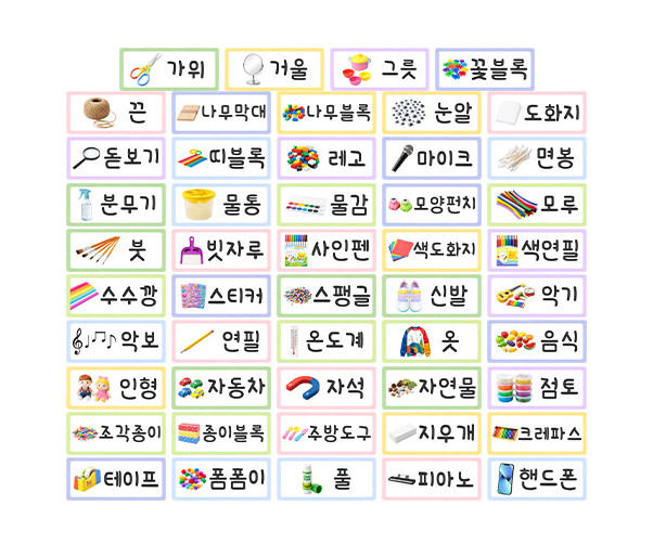 바구니 이름표 