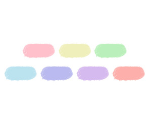 이름표 (파스텔 무지개)