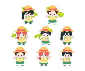 봄나물 음식점 직원