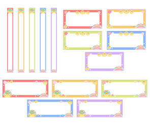 작품 모음집 이름표 (병아리)