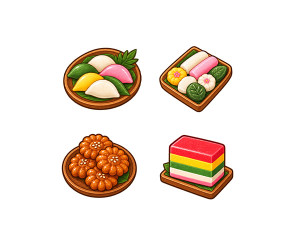 전통 다과