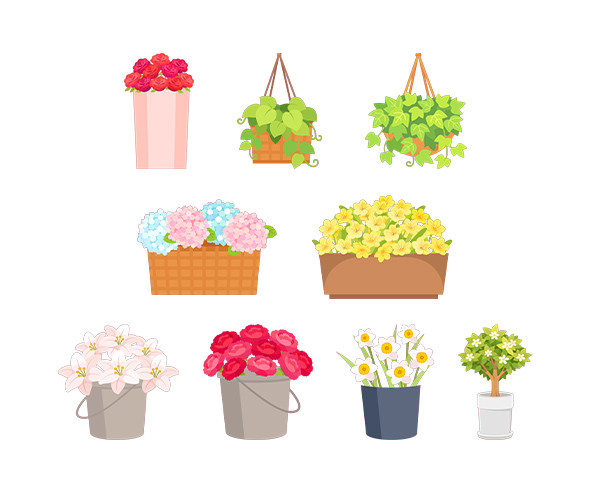 꽃 화분