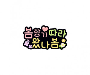 봄향기 따라 왔나봄 토퍼