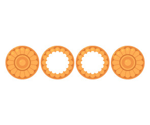 [개별도안] 맛있는 국화빵 가랜드