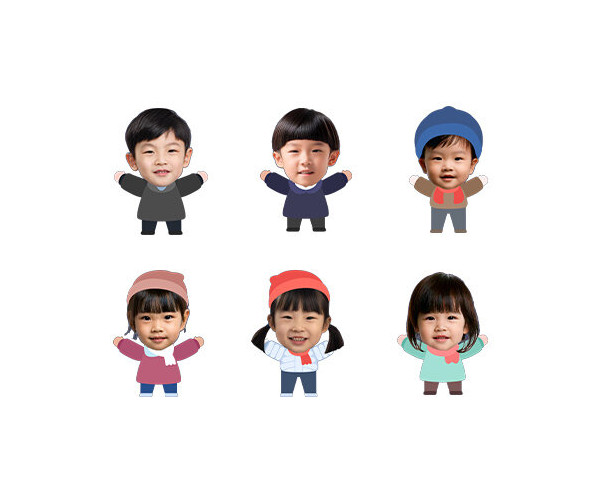 동계 올림픽 관중 합성이미지