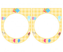 [개별도안] 친구와 함께 물건을 옮겨요 가랜드