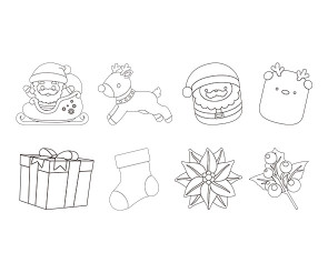 크리스마스 색칠 모음