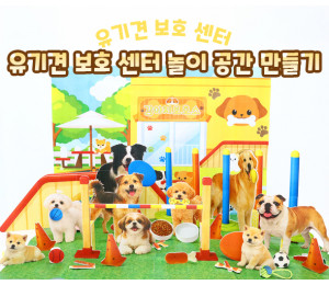 유기견 보호 센터 놀이 공간 만들기