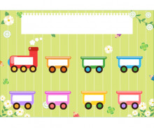 반현황판 (기차) (문구없음)